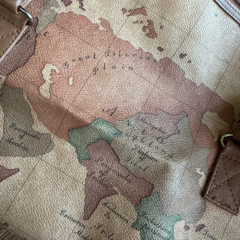 Vintage Magellan World Map Overnight Duffle Bag 20